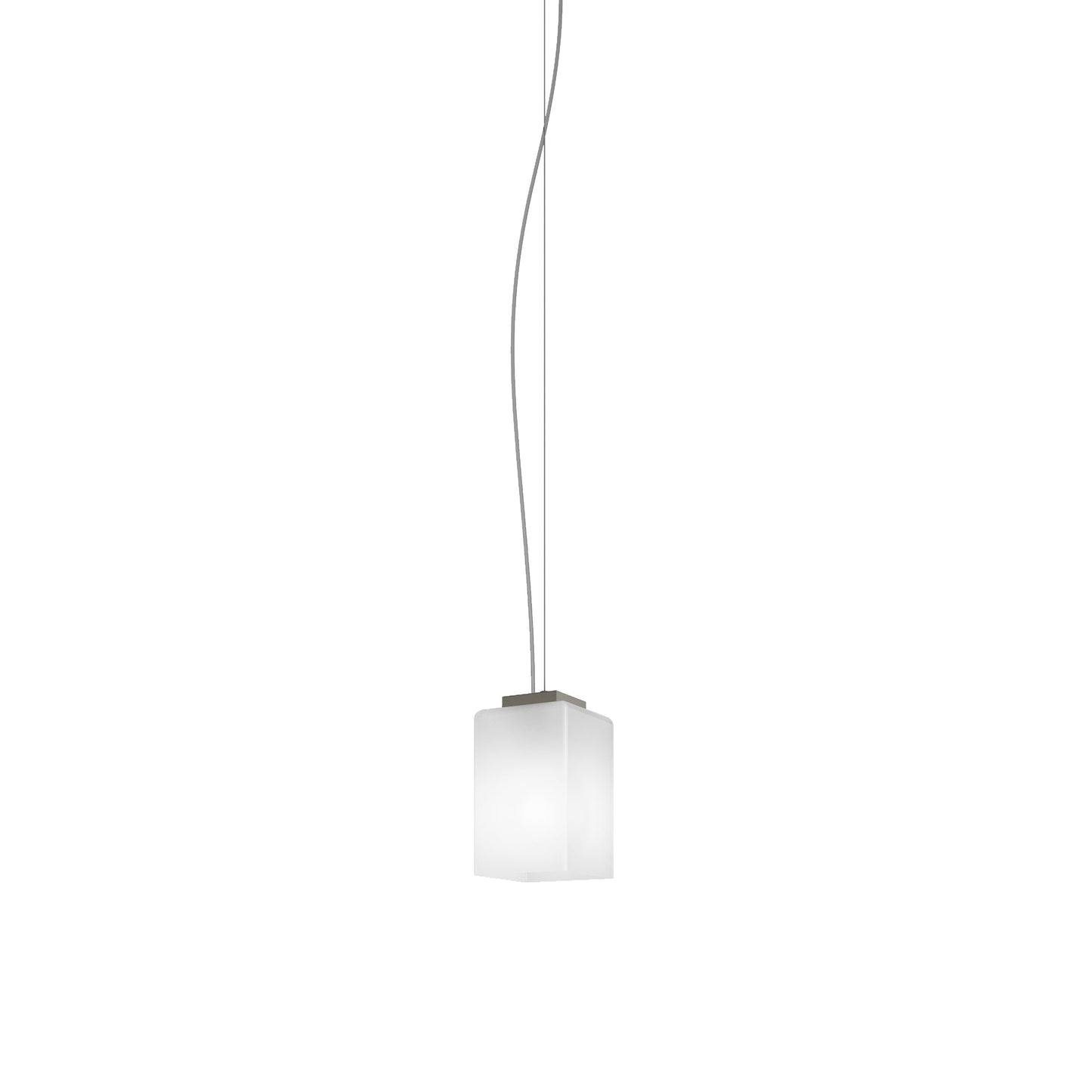 Tubes Pendant Light in White Glossy (8-Inch).