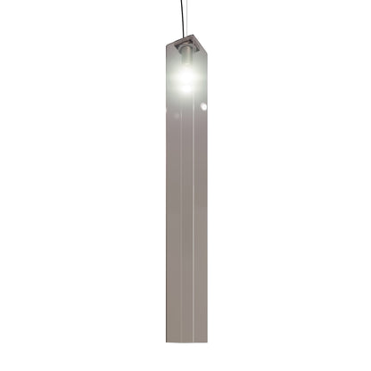 Tubes Pendant Light in Smoky Transparent (47-Inch).