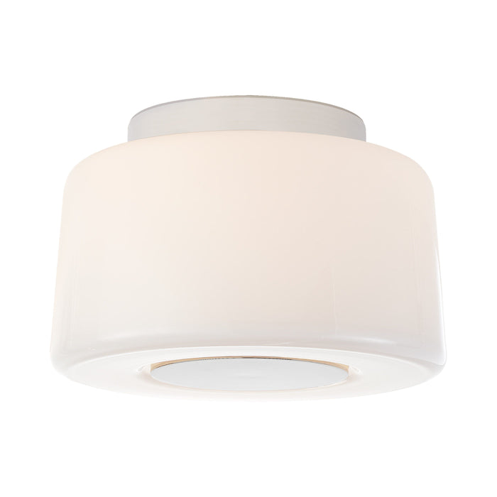 Acme Flush Mount Ceiling Light in Polished Nickel (Small).