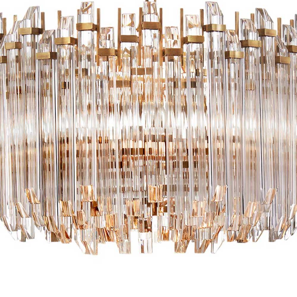 Adele Drum Pendant Light in Detail.