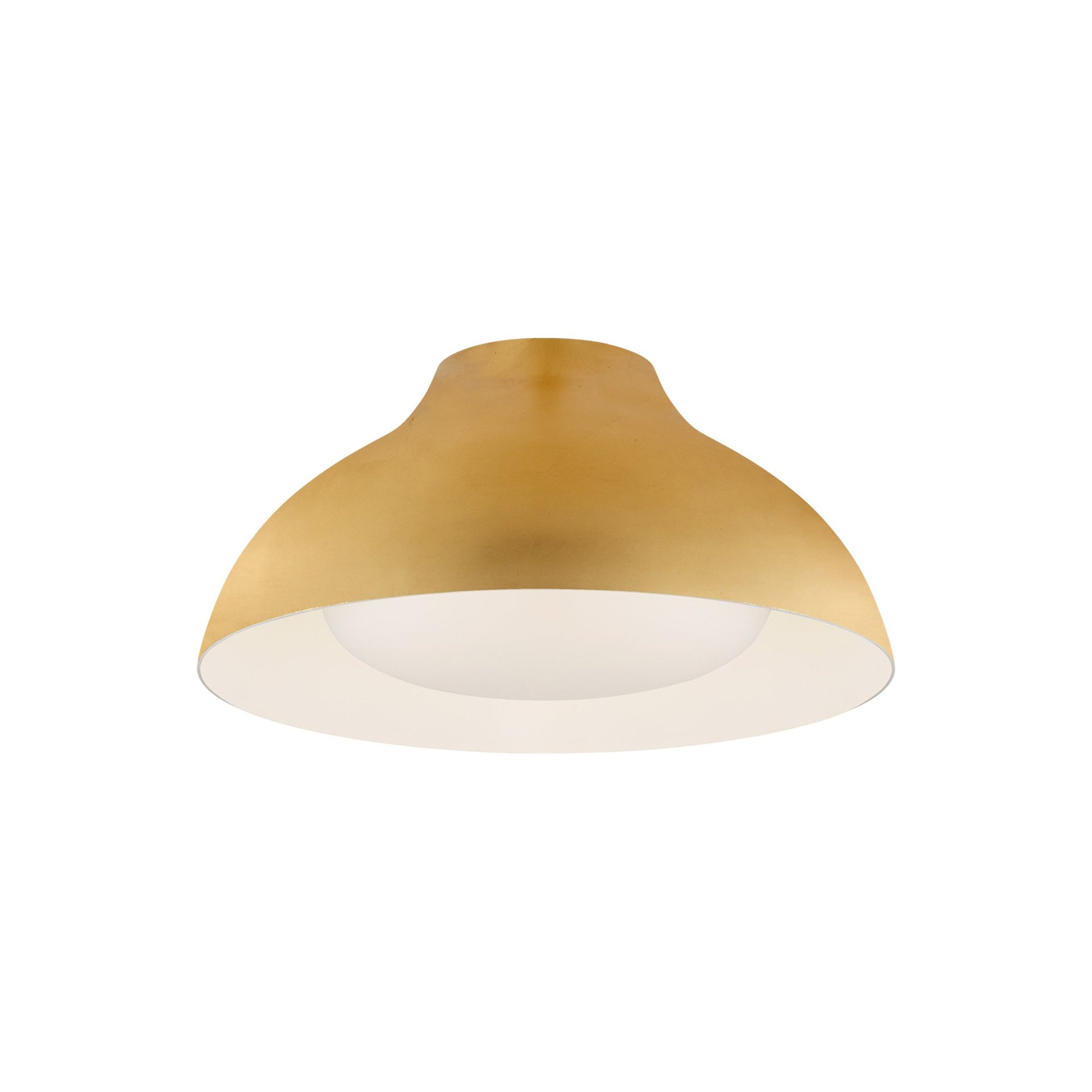 Agnes LED Flush Mount Ceiling Light in Gild (Small).
