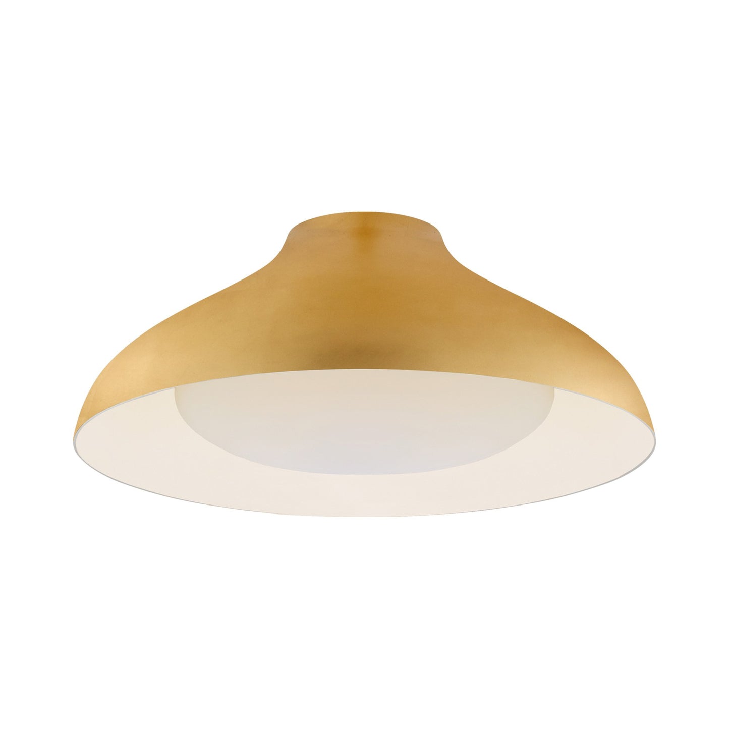 Agnes LED Flush Mount Ceiling Light in Gild (Large).