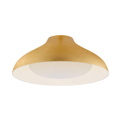 Agnes LED Flush Mount Ceiling Light in Gild (Large).