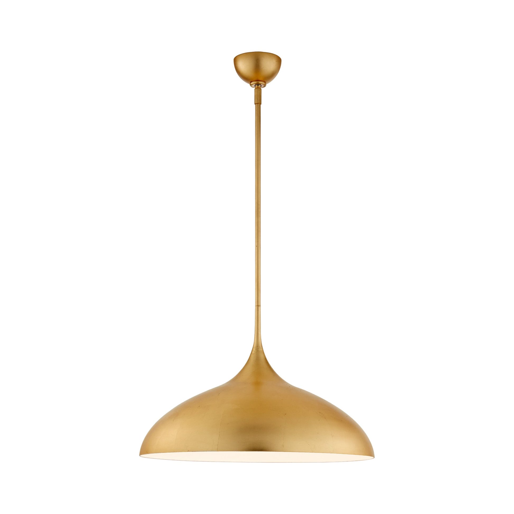 Agnes Wide Pendant Light in Gild (Large).