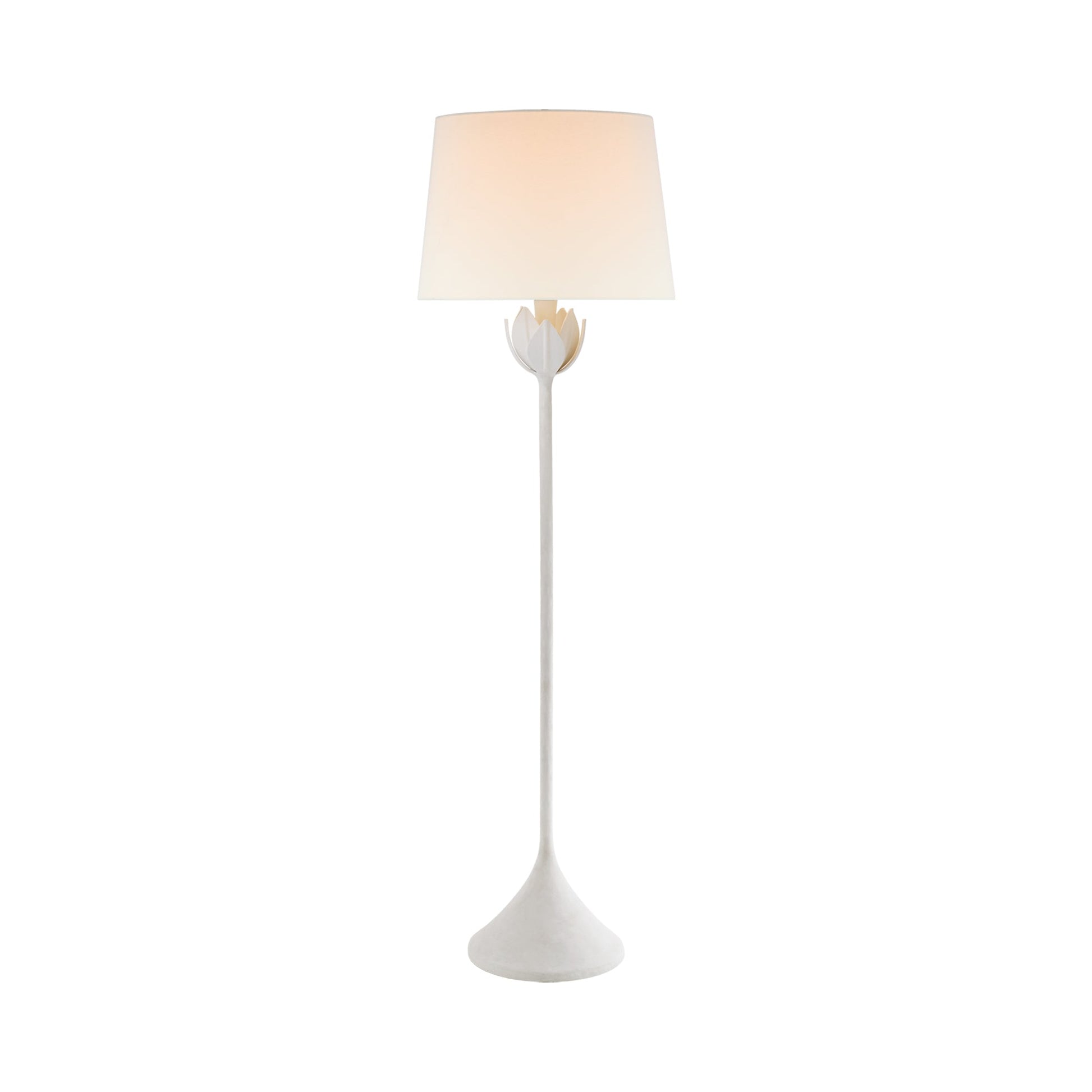 Alberto Floor Lamp in Plaster White.