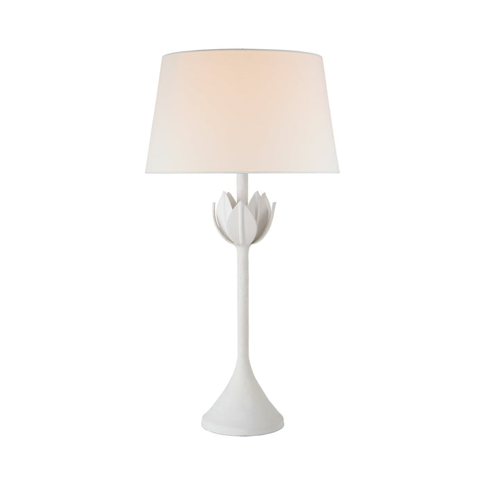 Alberto Table Lamp in Round/Plaster White.