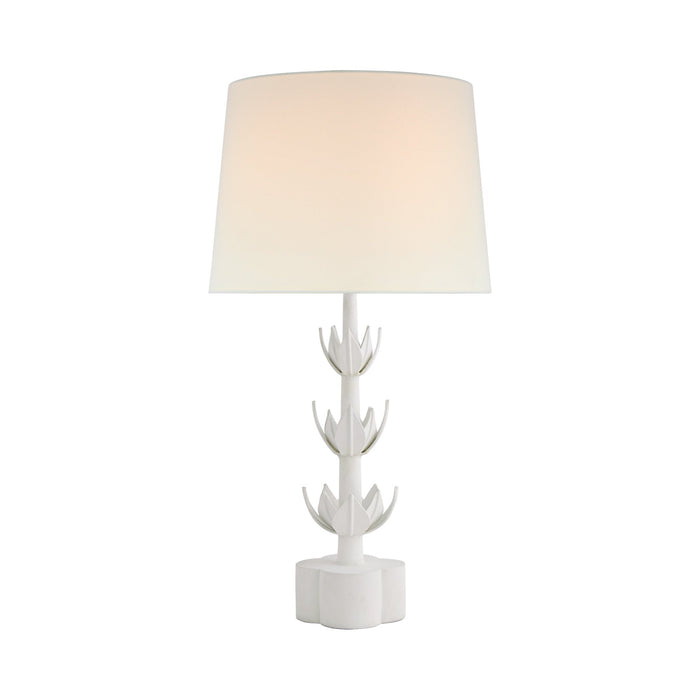 Alberto Table Lamp in Decorative/Plaster White.