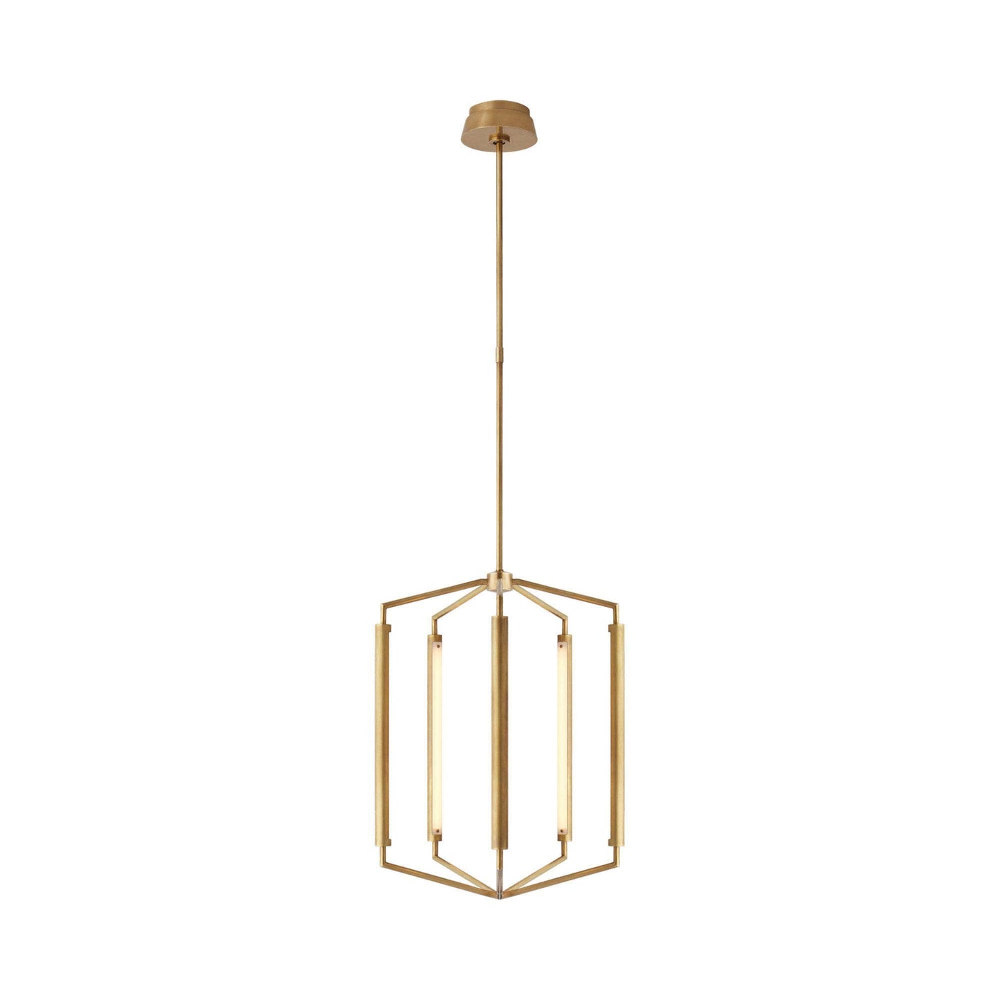 Appareil LED Pendant Light in Antique-Burnished Brass (Medium).