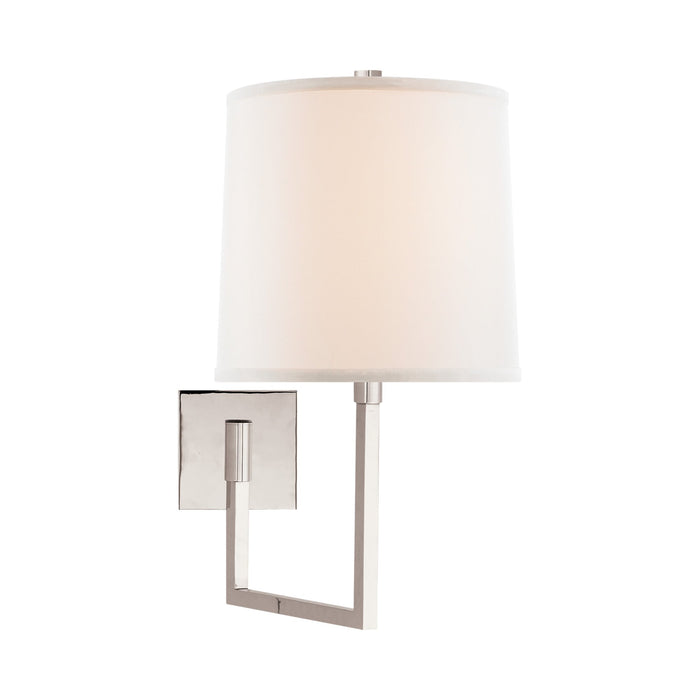 Aspect Wall Light in Polished Nickel (Large).