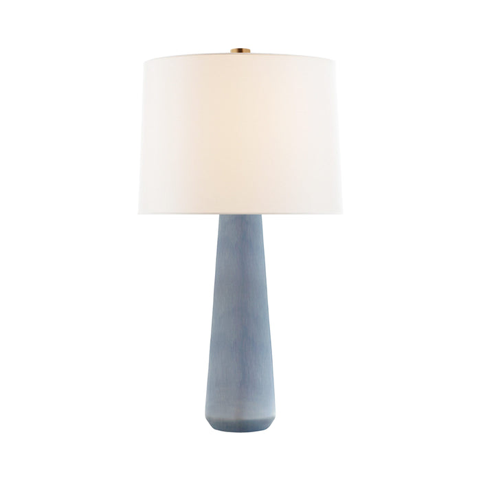 Athens Table Lamp in Polar Blue Crackle.