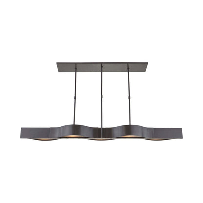Avant Linear Pendant Light in Bronze.