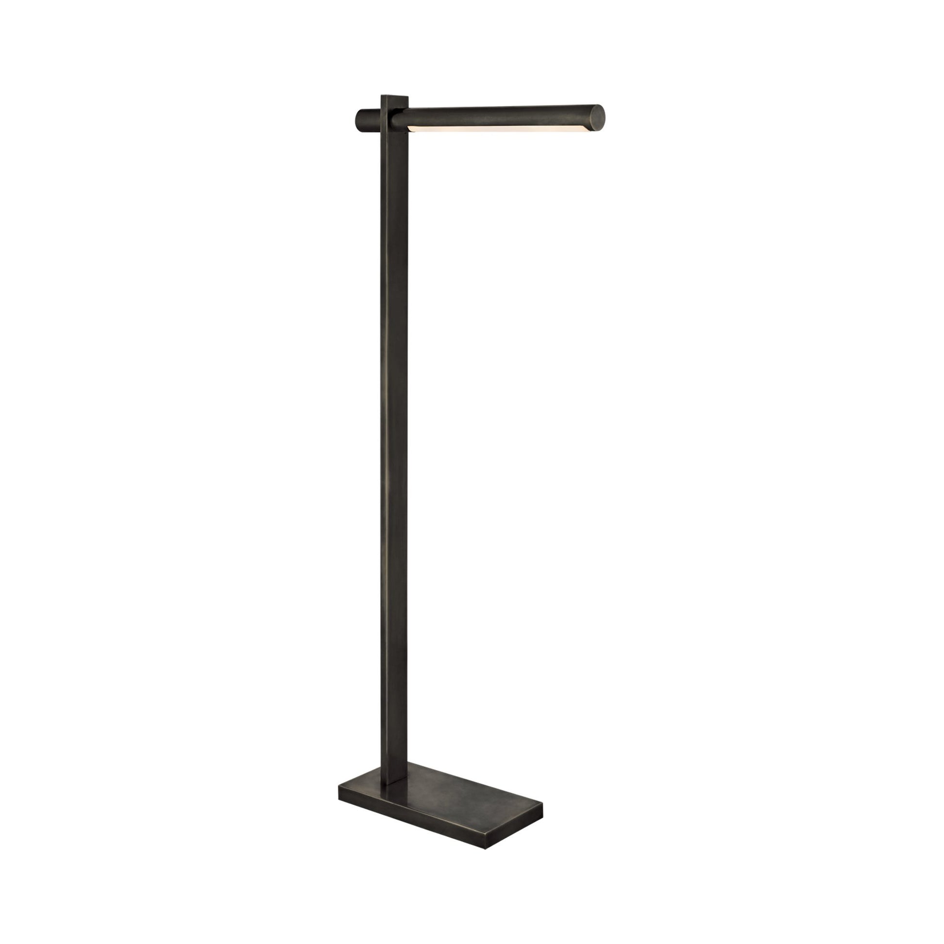 Axis LED Floor Lamp in Bronze.