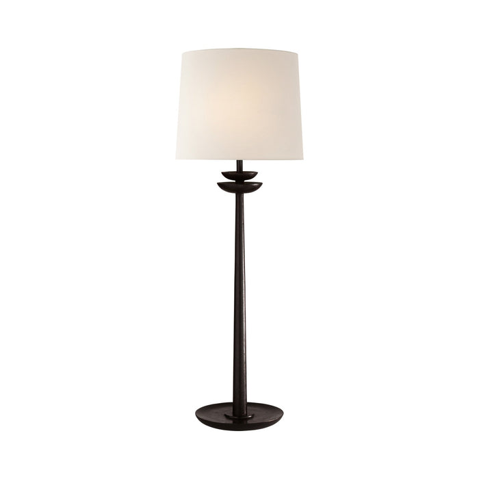 Beaumont Table Lamp in Aged Iron.
