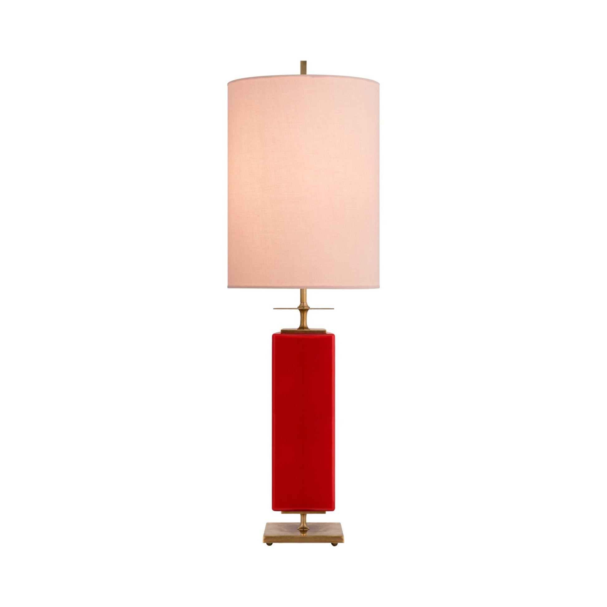 Beekman Table Lamp in Tall/Maraschino.