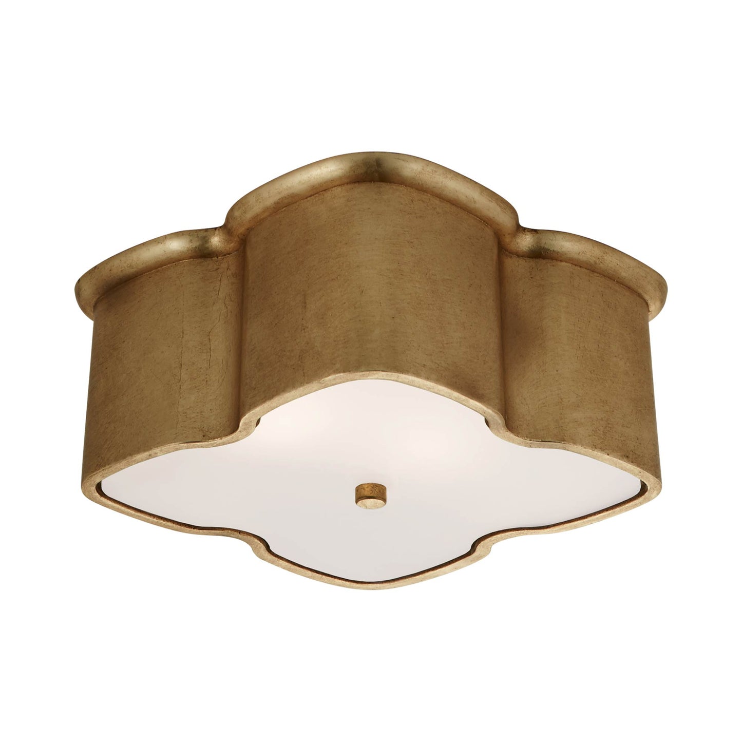 Bolsena Flush Mount Ceiling Light in Gild.