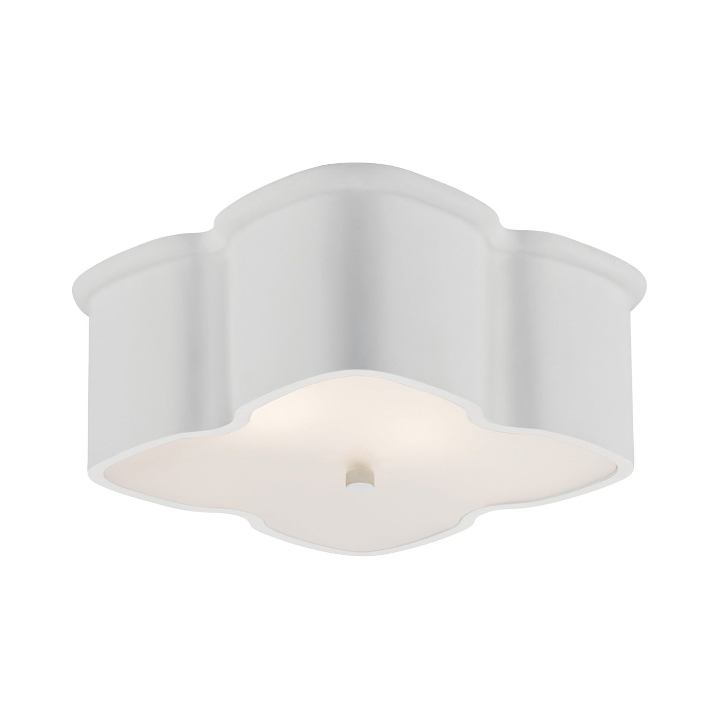 Bolsena Flush Mount Ceiling Light in Plaster White.