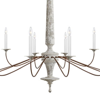 Bordeaux Grande Chandelier in Detail.