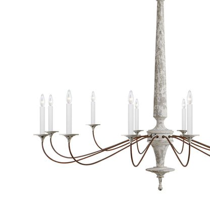 Bordeaux Grande Chandelier in Detail.