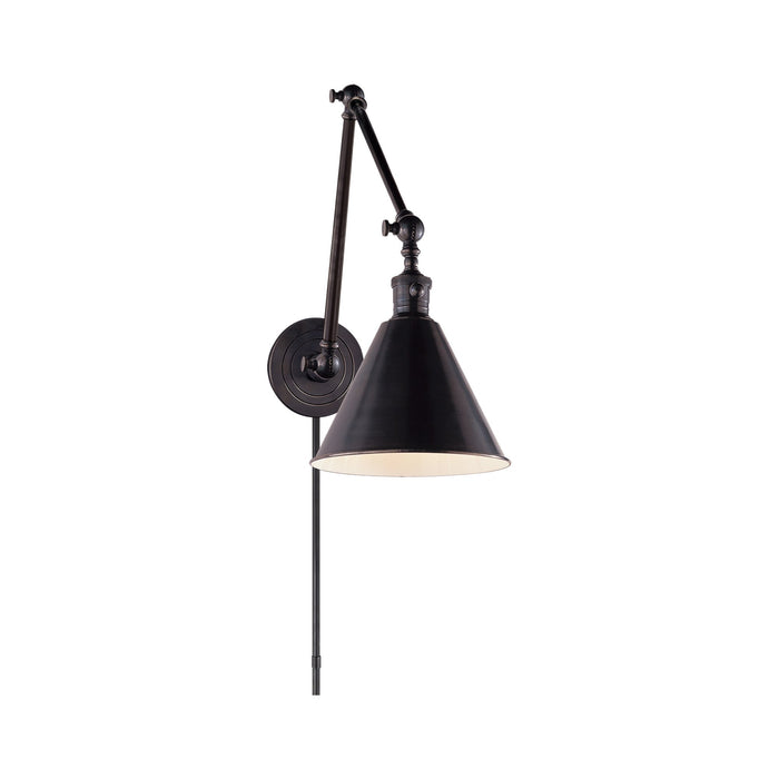 Boston Functional Wall Light in Bronze (Double Arm).