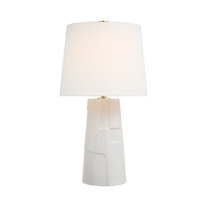 Braque LED Table Lamp in Mixed White.