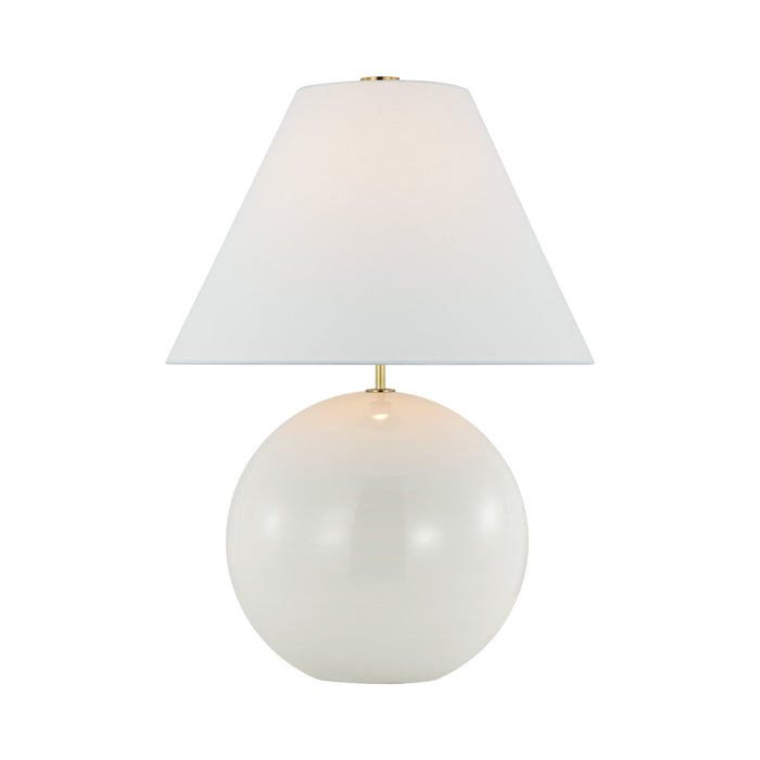 Brielle LED Table Lamp in New White.