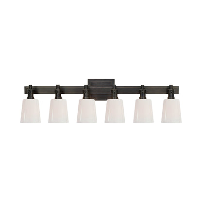 Bryant Vanity Wall Light in Bronze (6-Light).