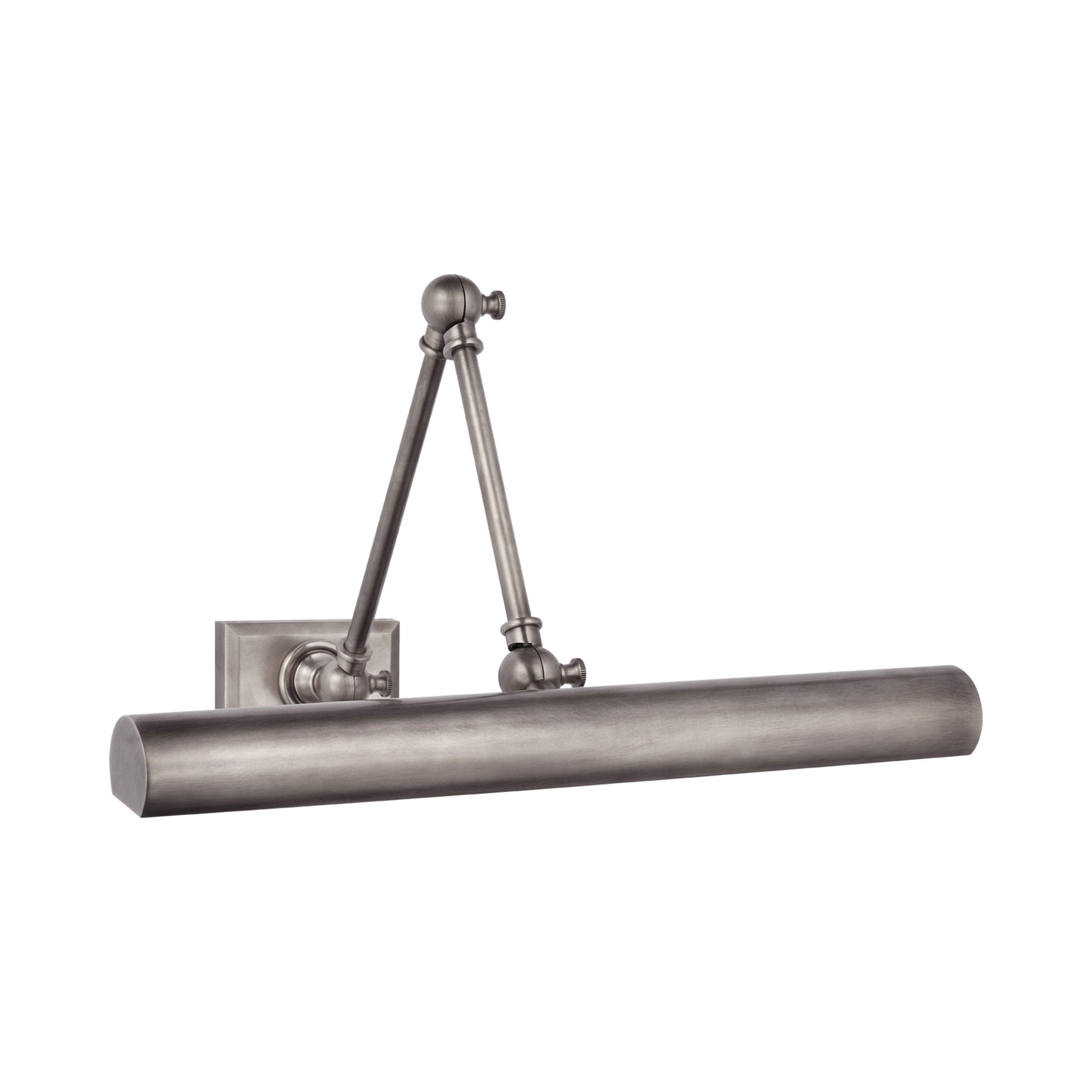 Cabinet Maker LED Picture Light in Antique Nickel (Large).