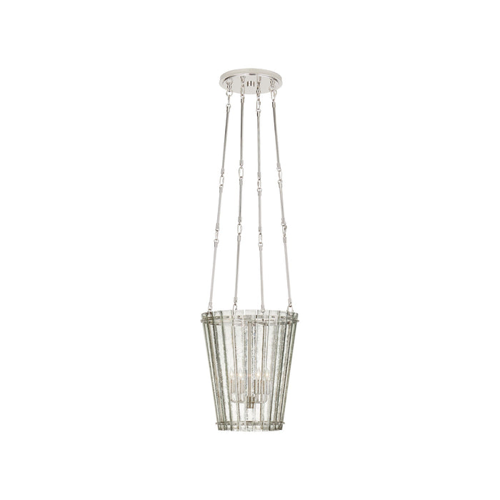 Cadence Chandelier in Polished Nickel (Small).