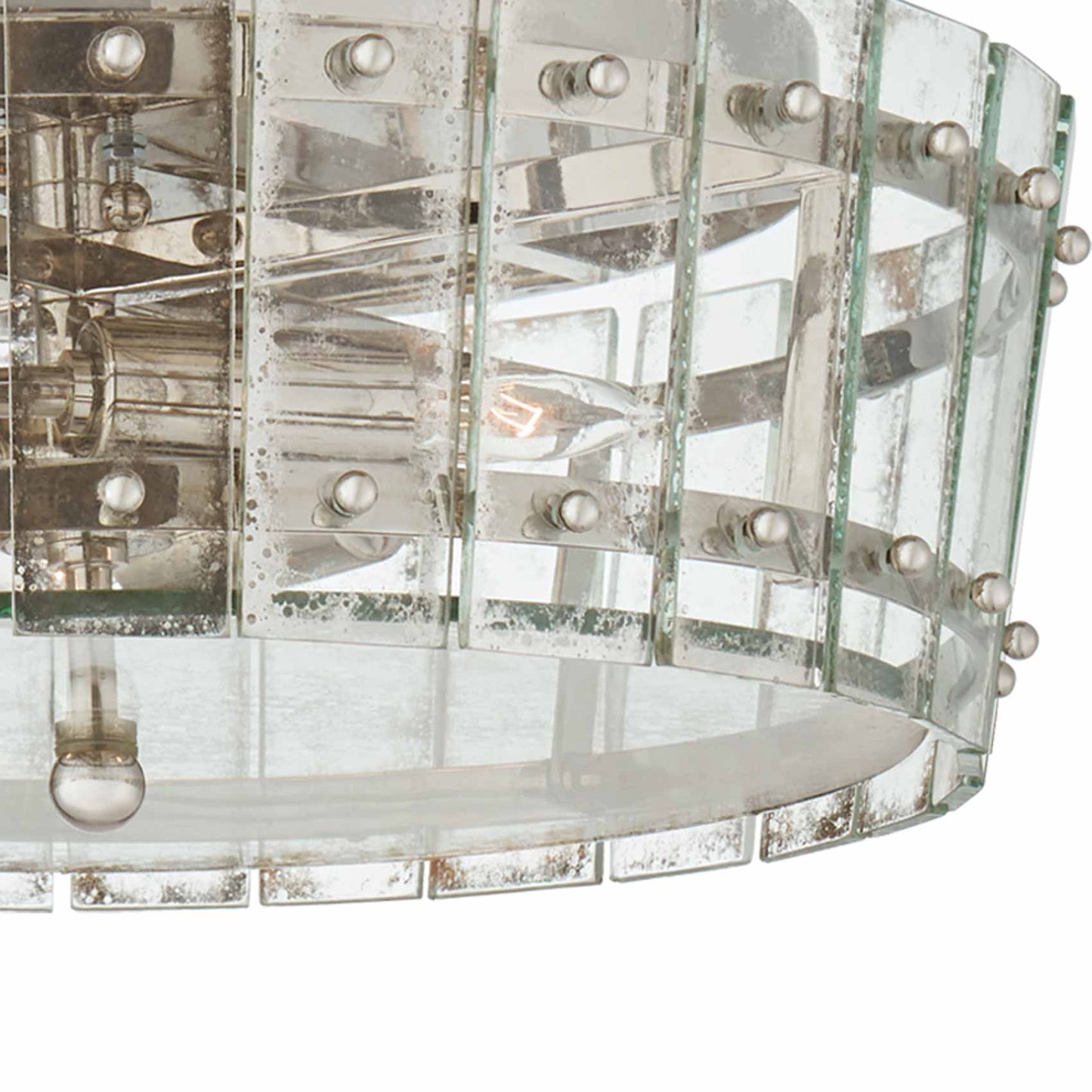 Cadence Flush Mount Ceiling Light in Detail.