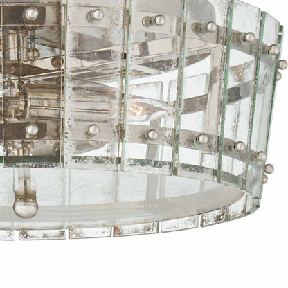 Cadence Flush Mount Ceiling Light in Detail.