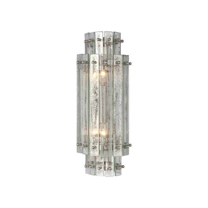 Cadence Wall Light in Polished Nickel (Small).