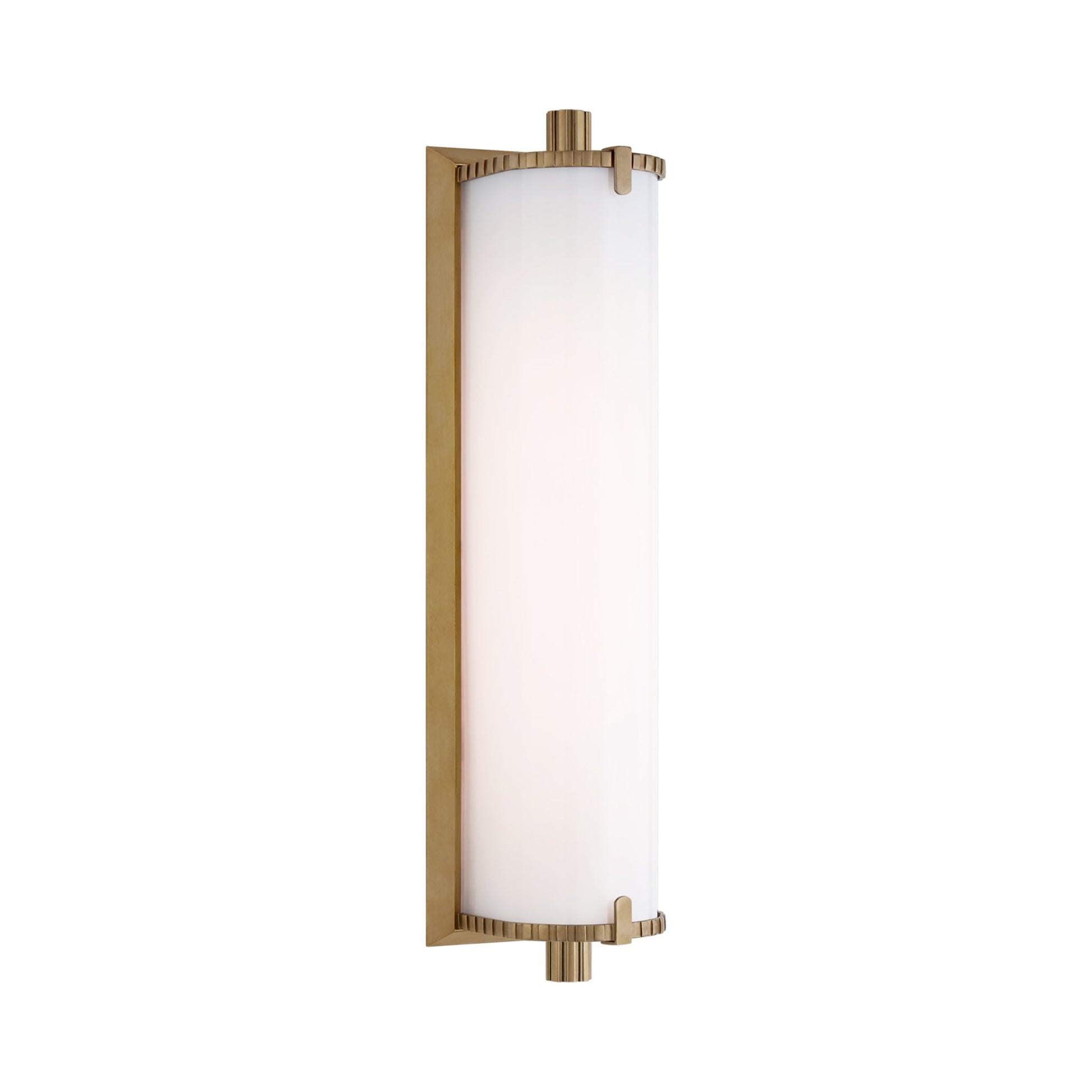 Calliope Bath Light in Hand-Rubbed Antique Brass (Medium).