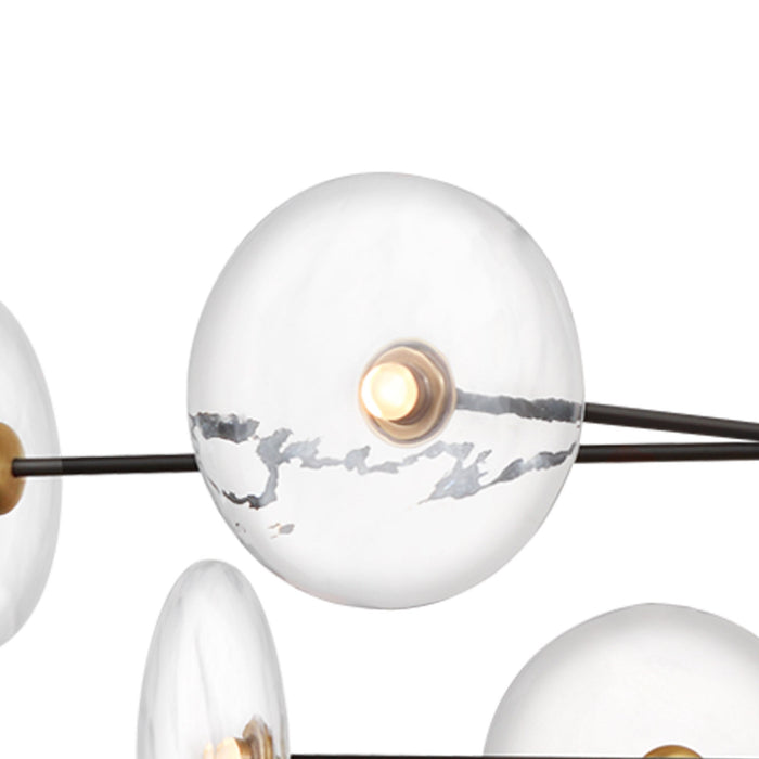 Calvino Radial LED Chandelier in Detail.