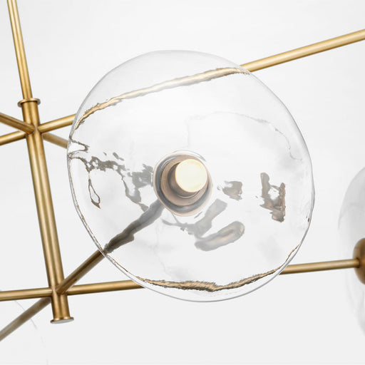 Calvino Radial LED Chandelier in Detail.
