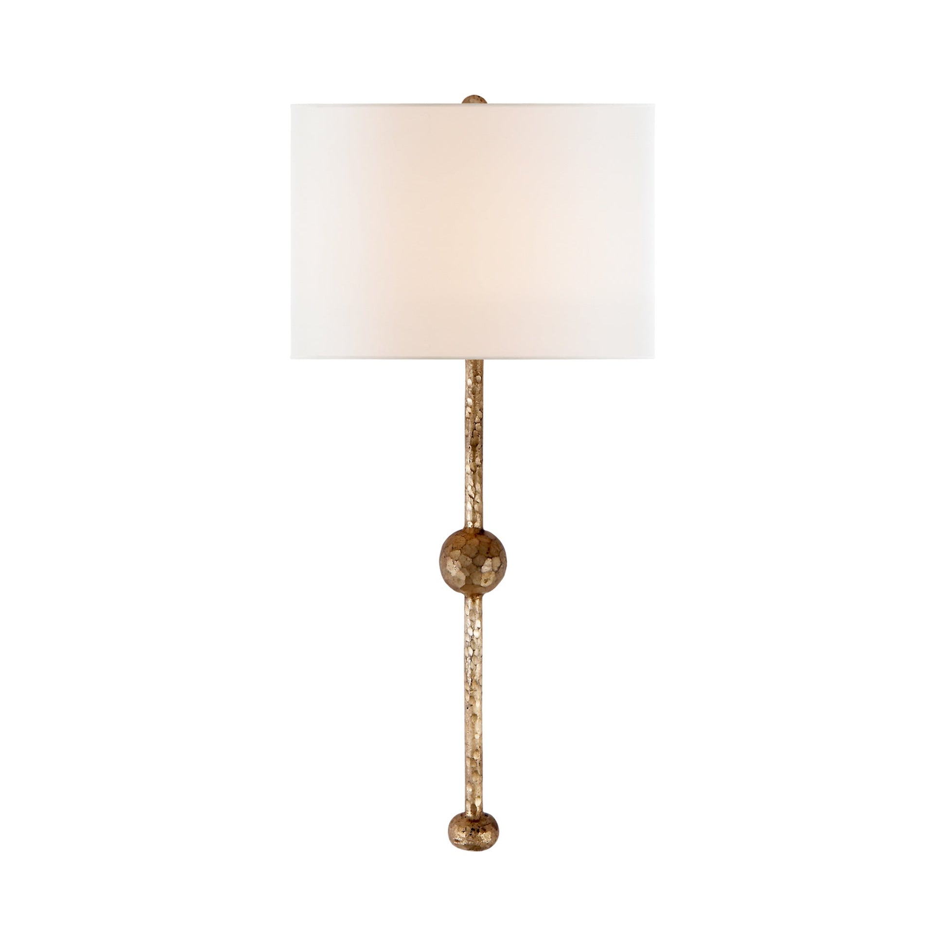 Carey Rail Wall Light in Gilded Iron.