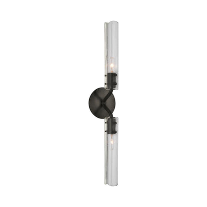 Casoria Vanity LED Wall Light in Bronze.