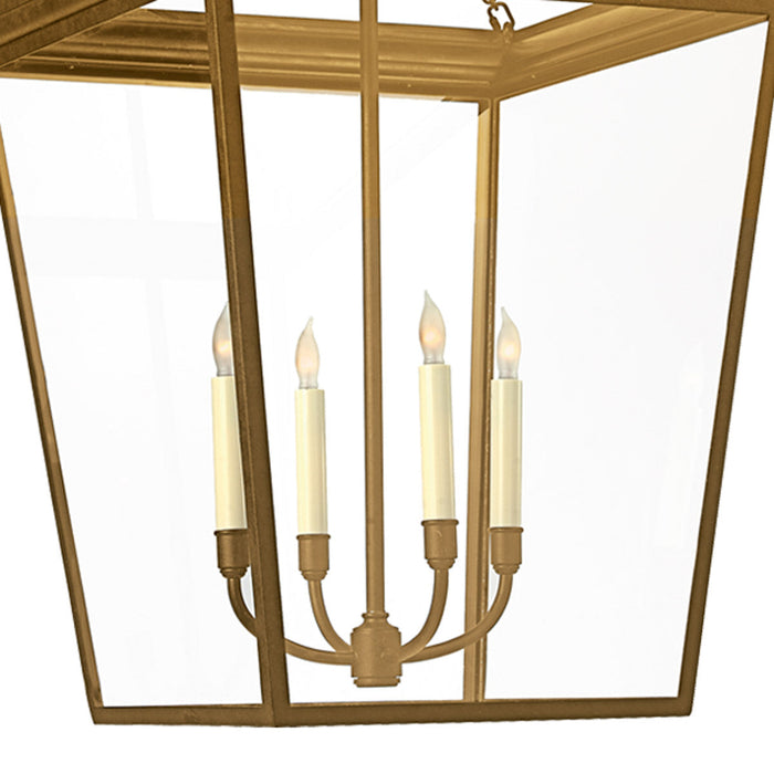 Cornice Lantern Pendant Light in Detail.