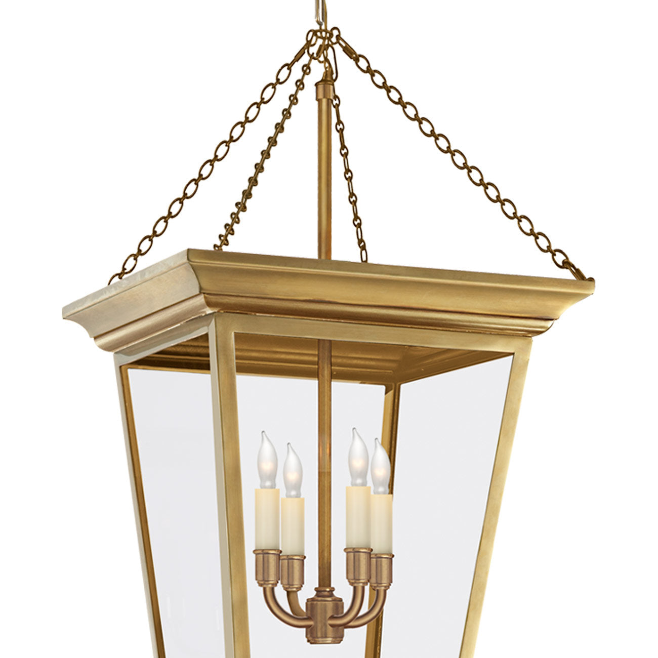 Cornice Lantern Pendant Light in Detail.