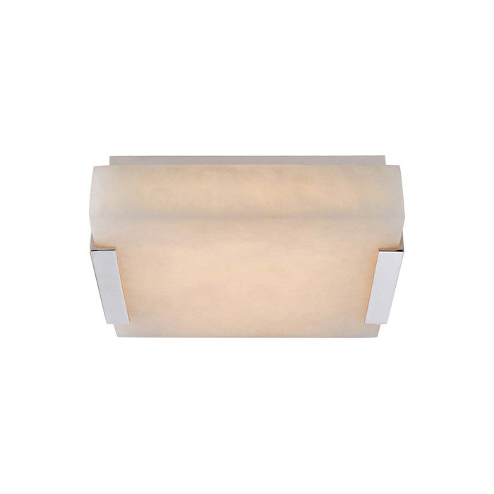 Covet LED Flush Mount Ceiling Light in Polished Nickel (Small).