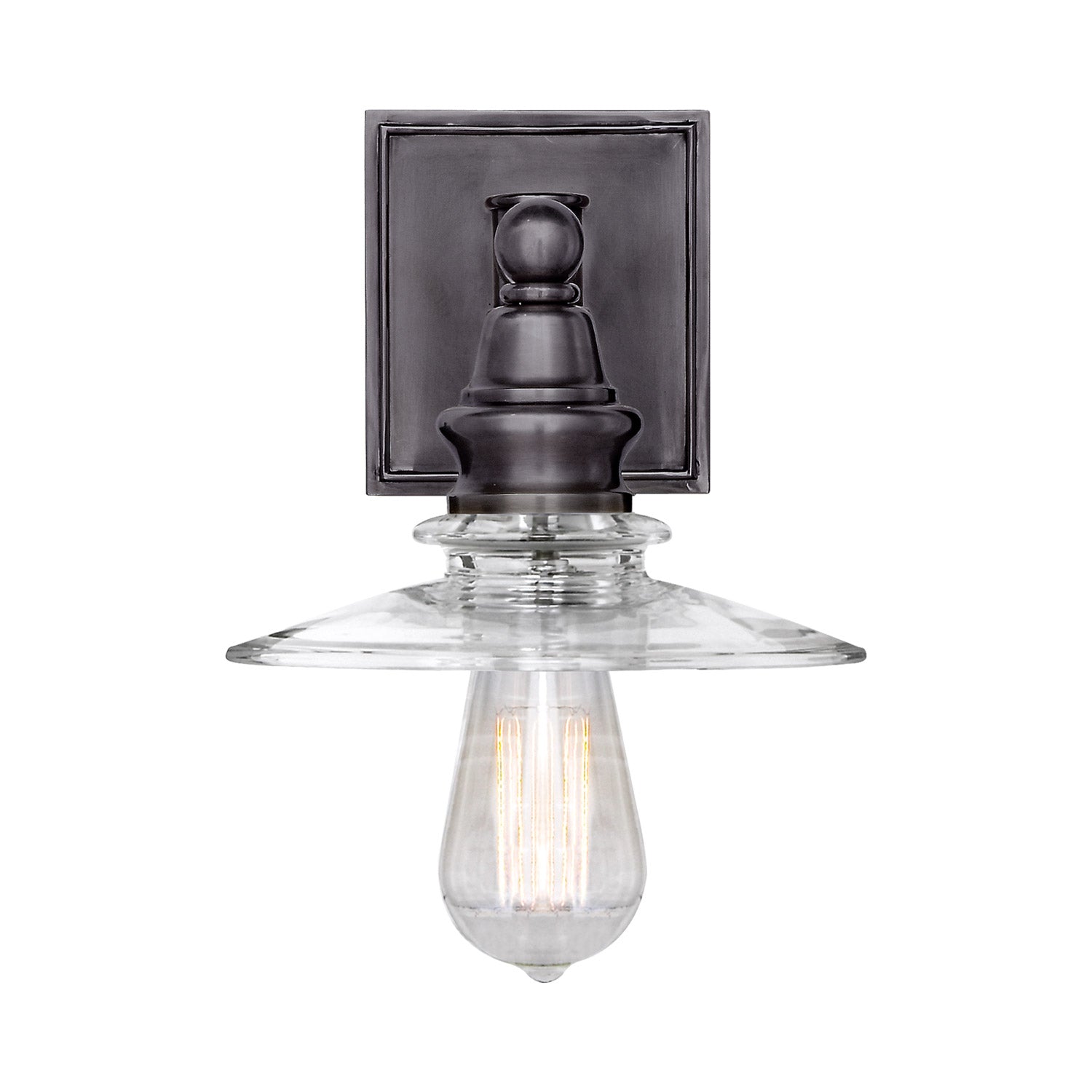 Covington Shield Wall Light in Bronze.