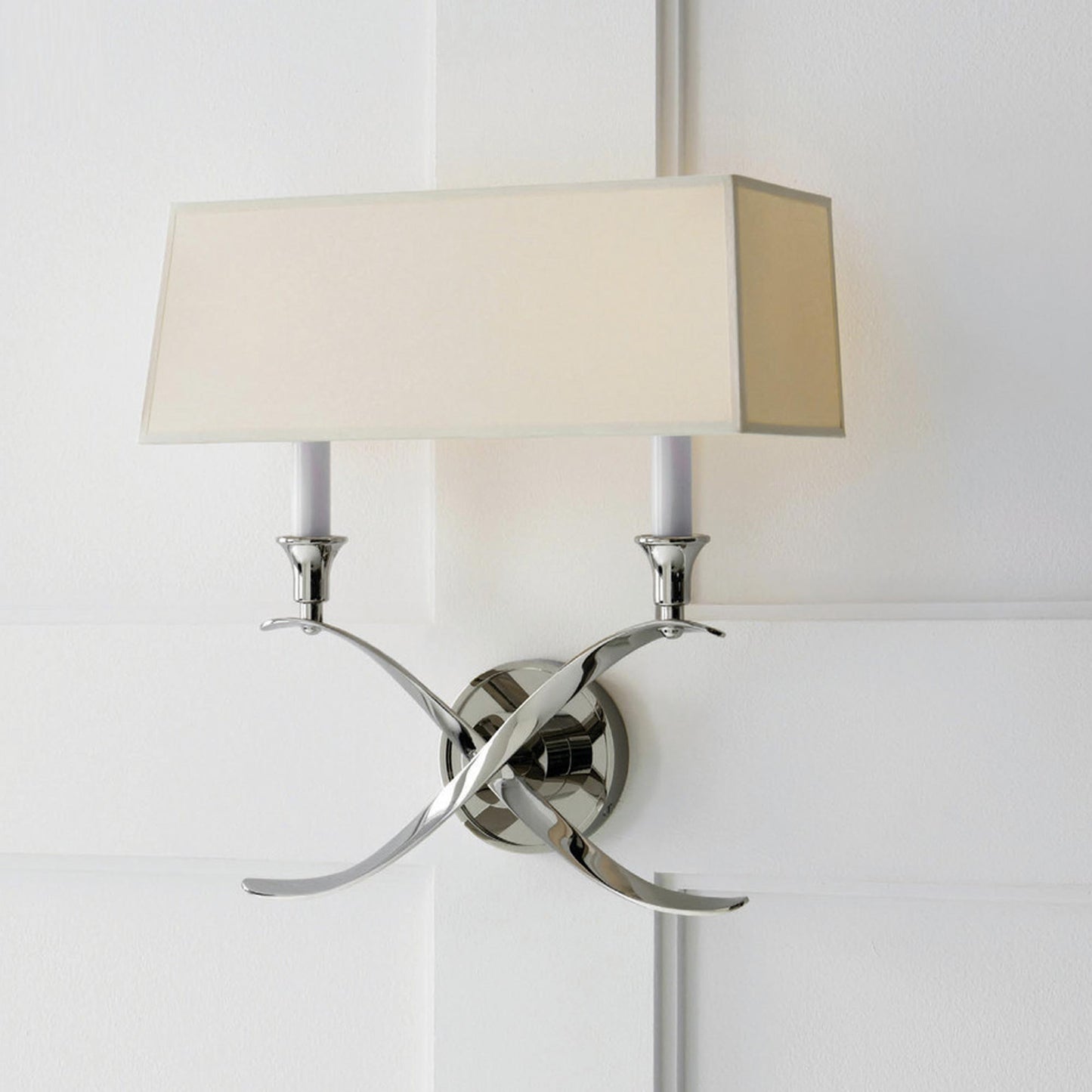 Cross Bouillotte Wall Light in Detail.