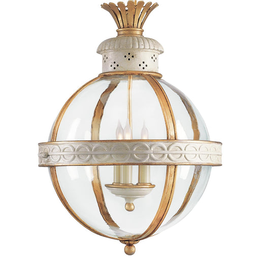 Crown Globe Pendant Light in Detail.