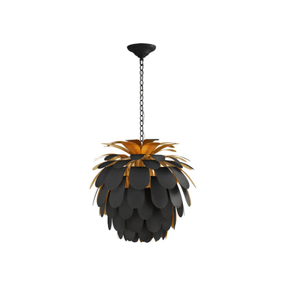 Cynara Chandelier in Matte Black (Medium).