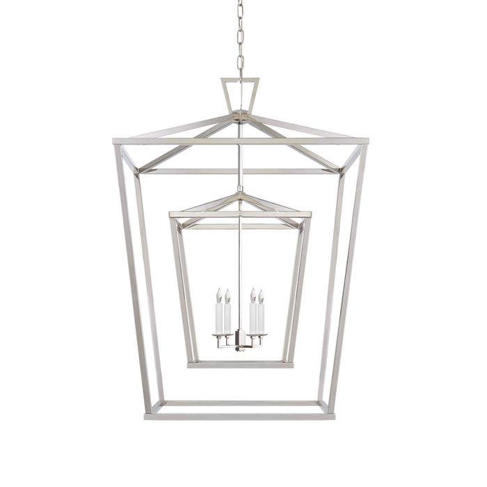 Darlana Double Cage Pendant Light in Detail.