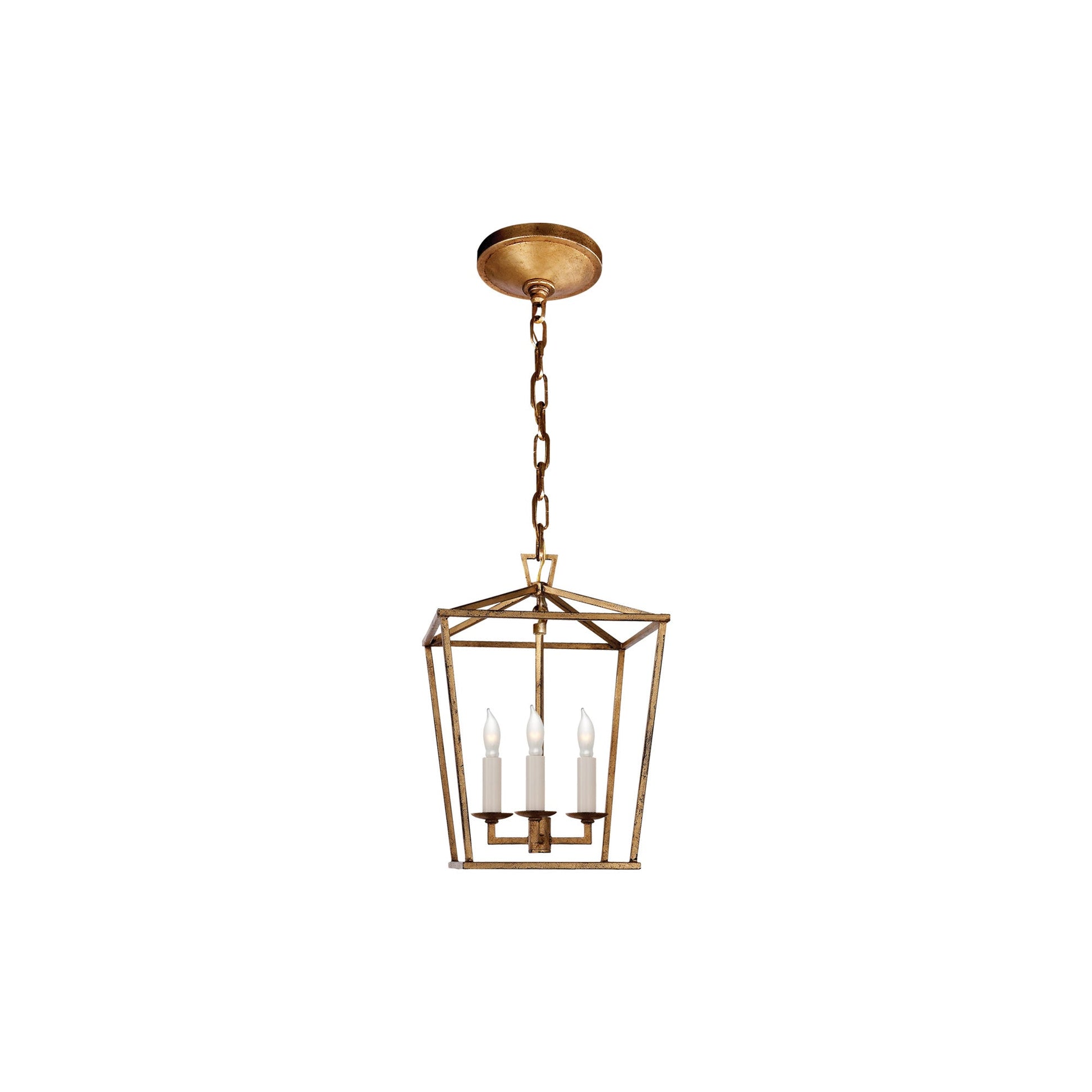 Darlana Pendant Light in Gilded Iron (Mini/No Option).