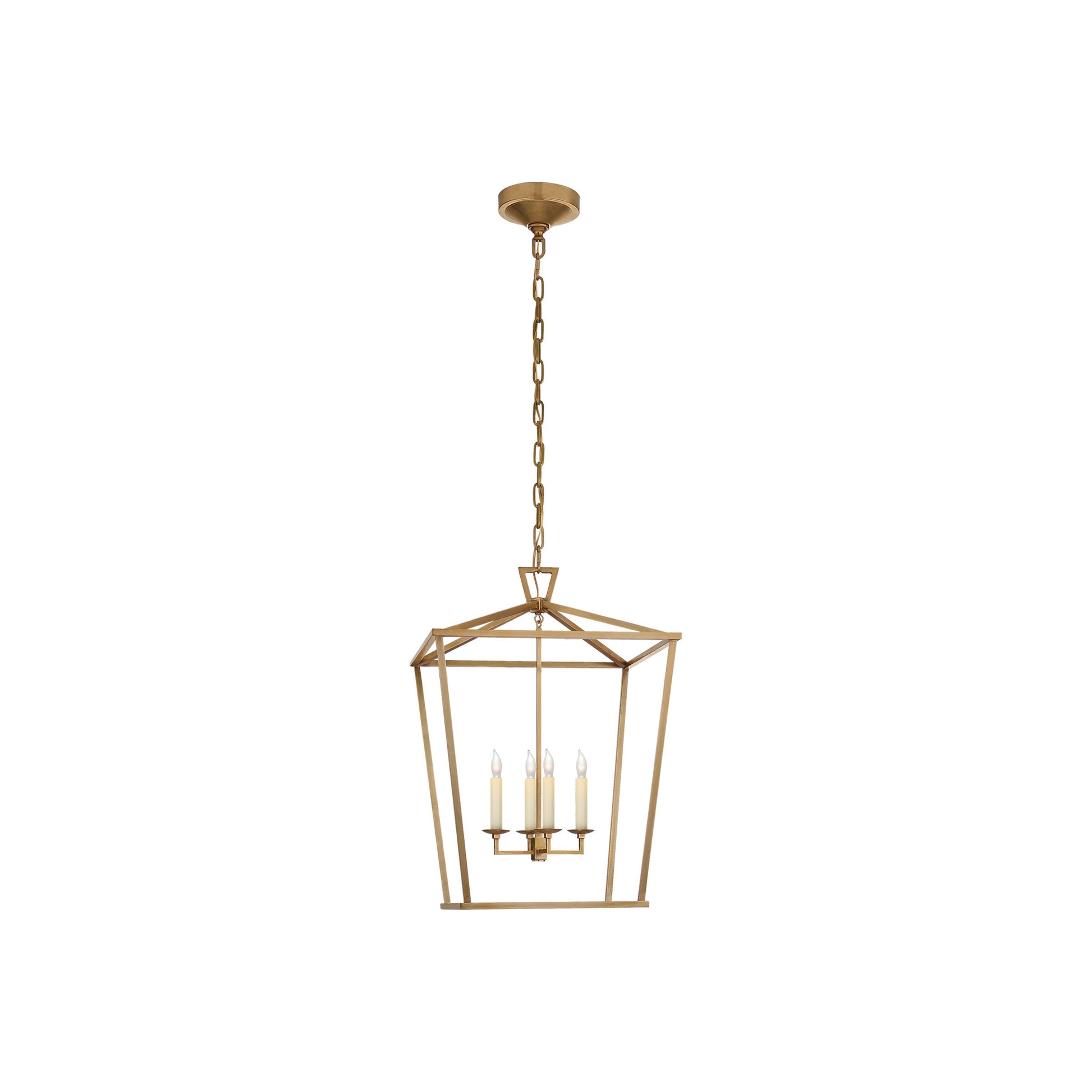 Darlana Pendant Light in Antique-Burnished Brass (Medium/No Option).