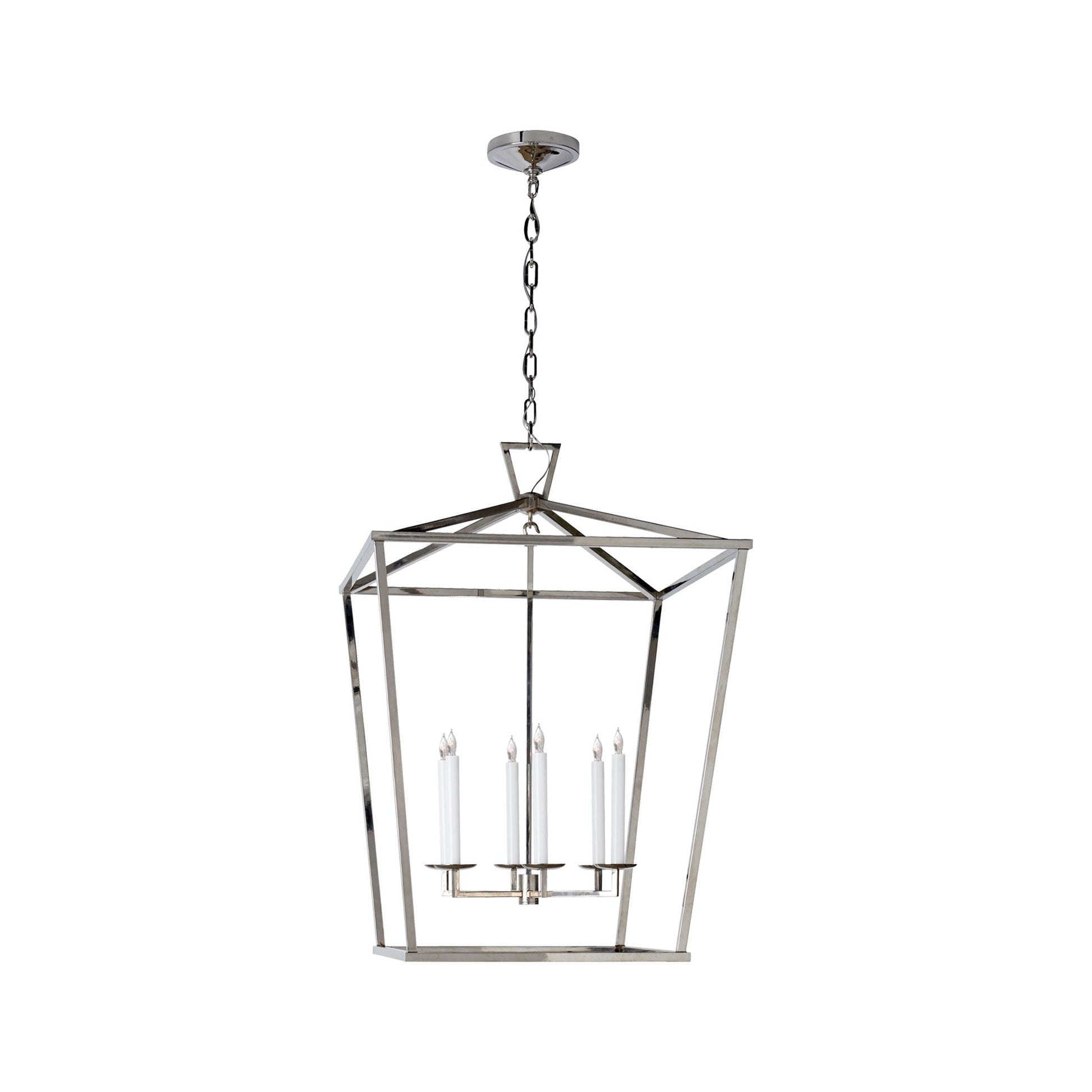 Darlana Pendant Light in Polished Nickel (X-Large/No Option).