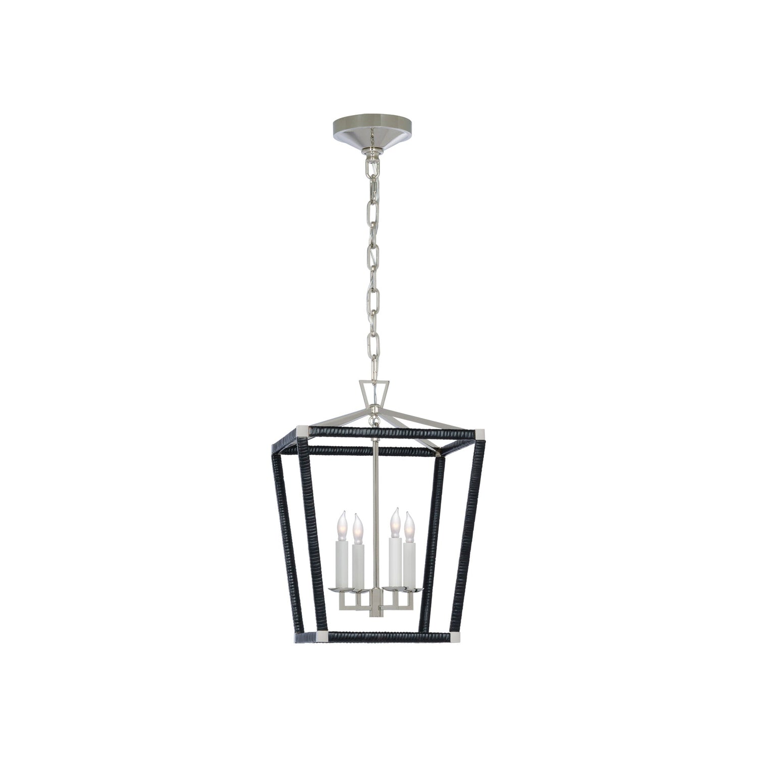 Darlana Rattan Wrapped LED Pendant Light.