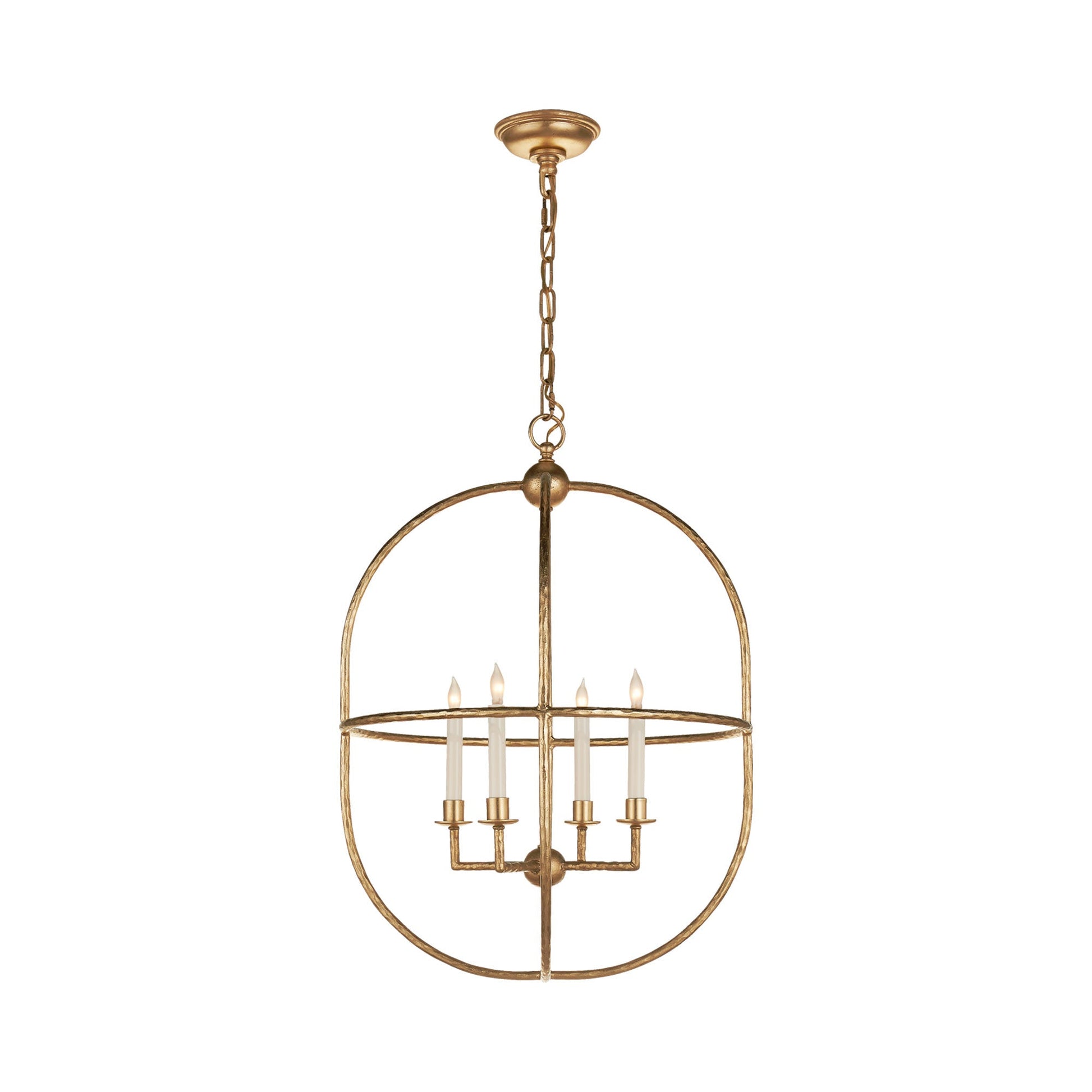 Desmond Oval Pendant Light in Gild (Small).