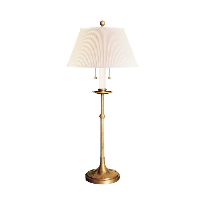 Dorchester Club Table Lamp in Silk.